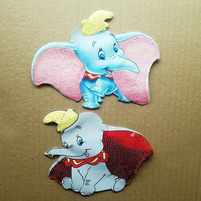 Exquisite Cartoon Dumbo elephant Iron on Sequined Patcheswholesale Clothing diy Embroidered badges Sew-On Applique Patchworks
Exquisite Cartoon Dumbo elephant Iron on Sequined Patcheswholesale Clothing diy Embroidered badges Sew-On Applique Patchworks