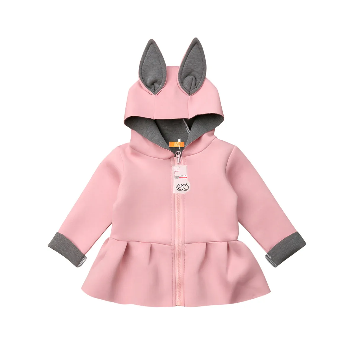 Baby Girl Hooded Coat Jacket Bunny Rabbit Ear Outfits Warm Winter Hoodie Clothes Size 0-24M
Baby Girl Hooded Coat Jacket Bunny Rabbit Ear Outfits Warm Winter Hoodie Clothes Size 0-24M