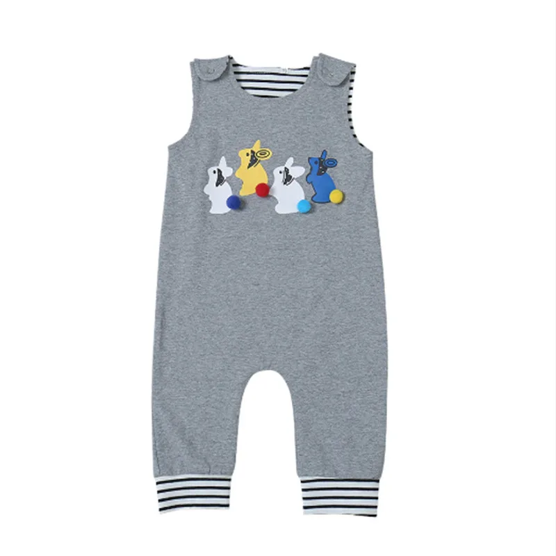 Fashion Newborn Infant Baby Boy Girl Cartoon Rabbit Easter Sleeveless Cotton Romper Jumpsuit Clothes Baby Clothes Baby Rompers
Fashion Newborn Infant Baby Boy Girl Cartoon Rabbit Easter Sleeveless Cotton Romper Jumpsuit Clothes Baby Clothes Baby Rompers