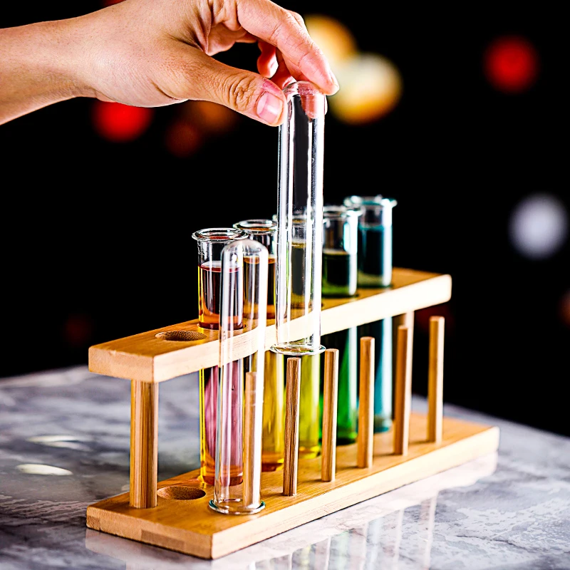 12 Pcs Test Tube Wine Glasses Set Cocktail Cup With Stand Holder Party Bar KTV Night Club Charms Tipsy Test-tube Glass Wholesale
12 Pcs Test Tube Wine Glasses Set Cocktail Cup With Stand Holder Party Bar KTV Night Club Charms Tipsy Test-tube Glass Wholesale