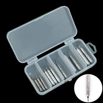 Drop Shot Lead Fishing Sinkers 14pcs/set Drop Shot Rig Silver Cylindrical Lead Weights with Box 5g/7g/10g/12g/15g
Drop Shot Lead Fishing Sinkers 14pcs/set Drop Shot Rig Silver Cylindrical Lead Weights with Box 5g/7g/10g/12g/15g