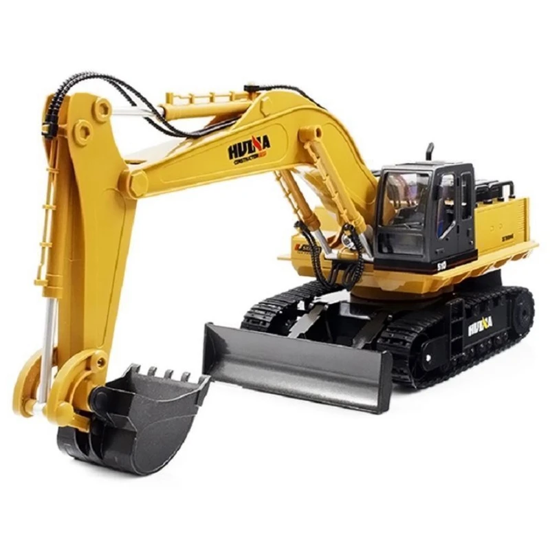 New HUINA 1510 RC 2.4G 11CH Metal Remote Control Engineering Digger Truck Model Toy
New HUINA 1510 RC 2.4G 11CH Metal Remote Control Engineering Digger Truck Model Toy