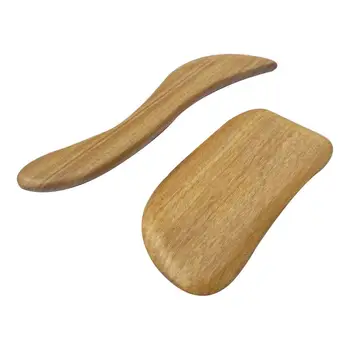 2PCS Gua Sha Board Scraping Tool Green Sandalwood Scraping Board Massaging Tablet Acupoint Wooden Massage Plate 
2PCS Gua Sha Board Scraping Tool Green Sandalwood Scraping Board Massaging Tablet Acupoint Wooden Massage Plate