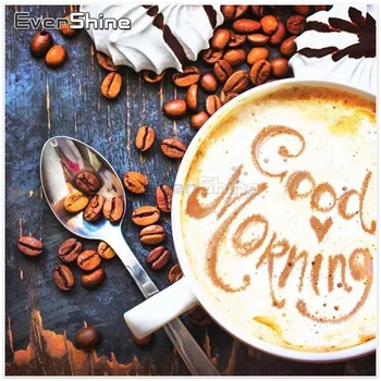 EverShine 5D DIY Coffee Diamond Painting Full Square Diamond Embroidery Mosaic Cross Stitch Scenery Handicraft Art Home Decor
EverShine 5D DIY Coffee Diamond Painting Full Square Diamond Embroidery Mosaic Cross Stitch Scenery Handicraft Art Home Decor