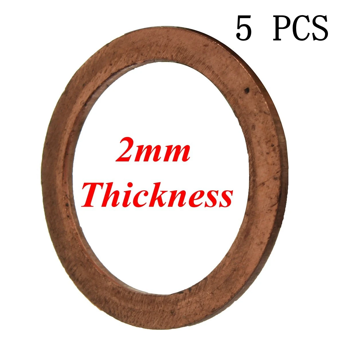 2mm Copper Exhaust Crush Gasket for Motorcycle Pit Bike 50cc 110cc 125cc 140cc 160cc
2mm Copper Exhaust Crush Gasket for Motorcycle Pit Bike 50cc 110cc 125cc 140cc 160cc
