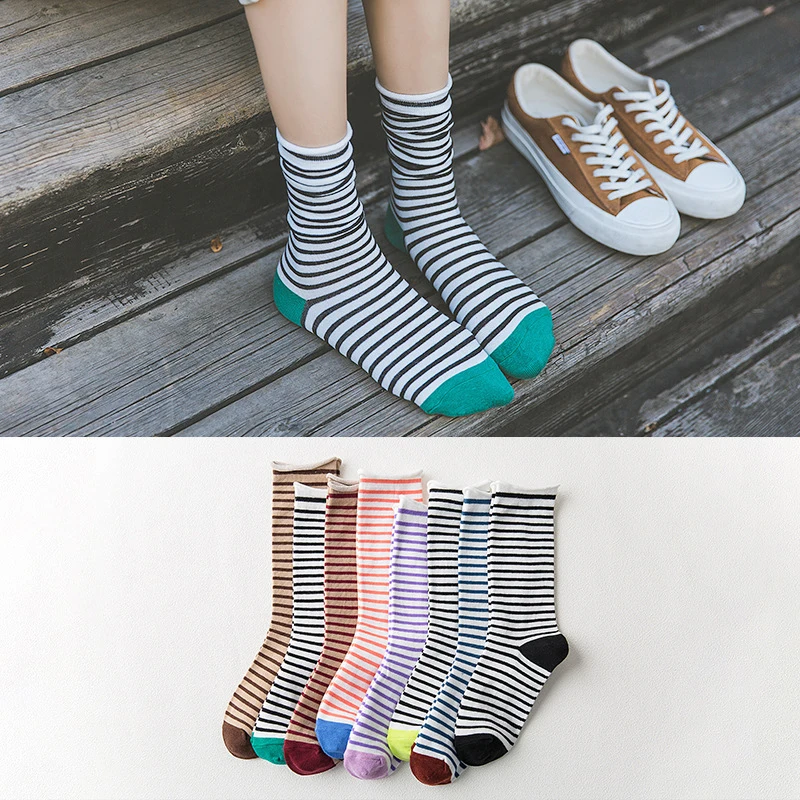 Cotton Comfortable Funny Winter Elastic Adjustable Sock 8 Colors Cartoon Sock Hipster Art Free Size Cool 1Pair Strip Soft Warm
Cotton Comfortable Funny Winter Elastic Adjustable Sock 8 Colors Cartoon Sock Hipster Art Free Size Cool 1Pair Strip Soft Warm