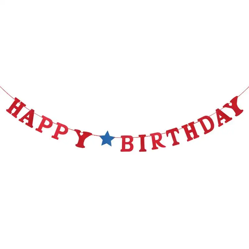 2.2 Meters Fabric Happy Birthday Letter Bunting Banners Garland Birthday Party Hanging Decoration (Red)
2.2 Meters Fabric Happy Birthday Letter Bunting Banners Garland Birthday Party Hanging Decoration (Red)