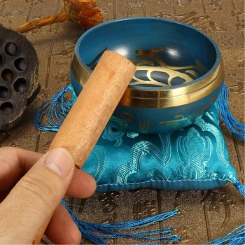 8.5cm Tibetan Buddhism Singing Bowl Chakra Meditation Yoga Healing Relaxation Low Frequency Sound Deep into Body Core For Yoga
8.5cm Tibetan Buddhism Singing Bowl Chakra Meditation Yoga Healing Relaxation Low Frequency Sound Deep into Body Core For Yoga