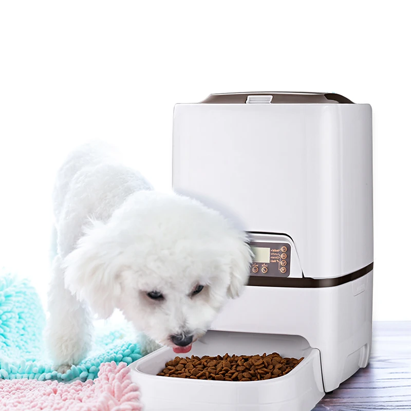 6L Large Capacity Pet Feeder Automatic Convenient Pet Timing Feeder LCD Display Pet Products Water And Food Automatic Pet Feeder
6L Large Capacity Pet Feeder Automatic Convenient Pet Timing Feeder LCD Display Pet Products Water And Food Automatic Pet Feeder