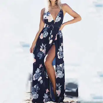 Long Boho Dress Women 2020 Summer Maxi Elegant Party Dress Ladies Floral Dress Female Sexy V-neck Floor Length Backless Dress
Long Boho Dress Women 2020 Summer Maxi Elegant Party Dress Ladies Floral Dress Female Sexy V-neck Floor Length Backless Dress