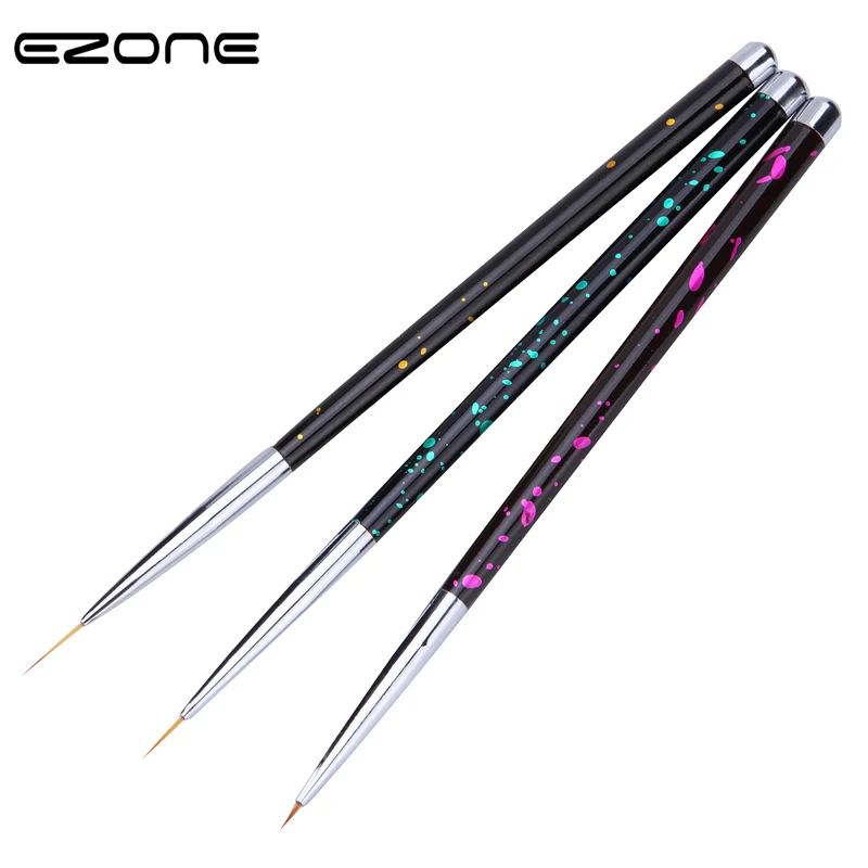 EZONE 3PCS/Set Black Metal Paint Brush Fine Hook Line Pen Different Size Brush For Oil Watercolor Painting School Office Supply
EZONE 3PCS/Set Black Metal Paint Brush Fine Hook Line Pen Different Size Brush For Oil Watercolor Painting School Office Supply