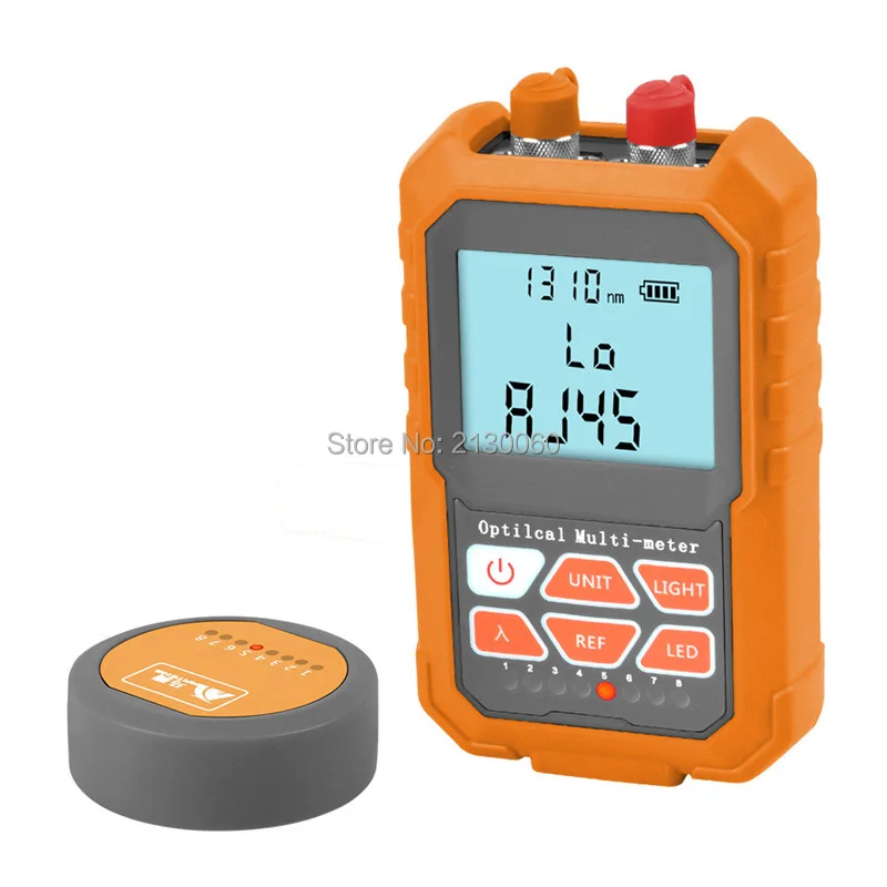 All in One Optical Power Meter Visual Fault Locator Network Cable Test optical fiber tester 5mW, Rechargeable Lithium Battery
All in One Optical Power Meter Visual Fault Locator Network Cable Test optical fiber tester 5mW, Rechargeable Lithium Battery