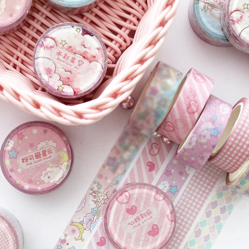 Lovely Pink Hot Sale Cartoon 1.5cm 1PC Festival Supplies Label DIY Washi Tape Adhesive Tape Scrapbooking Sticker Masking Tape
Lovely Pink Hot Sale Cartoon 1.5cm 1PC Festival Supplies Label DIY Washi Tape Adhesive Tape Scrapbooking Sticker Masking Tape