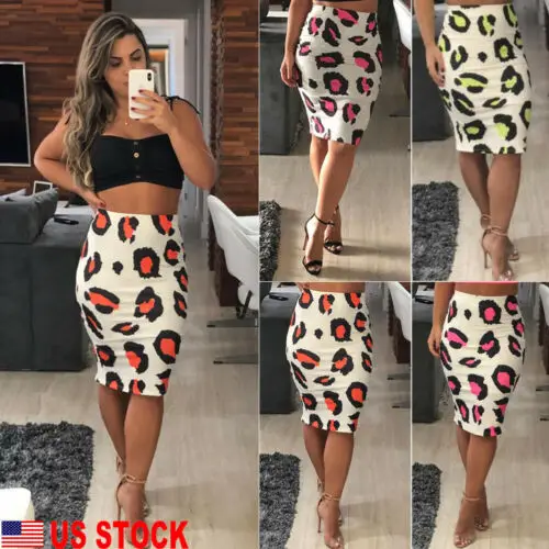 US Women Sexy Printed Bodycon Clubwear Skirt Evening Pencil Half Leopard Pink Green Orange Skirt
US Women Sexy Printed Bodycon Clubwear Skirt Evening Pencil Half Leopard Pink Green Orange Skirt