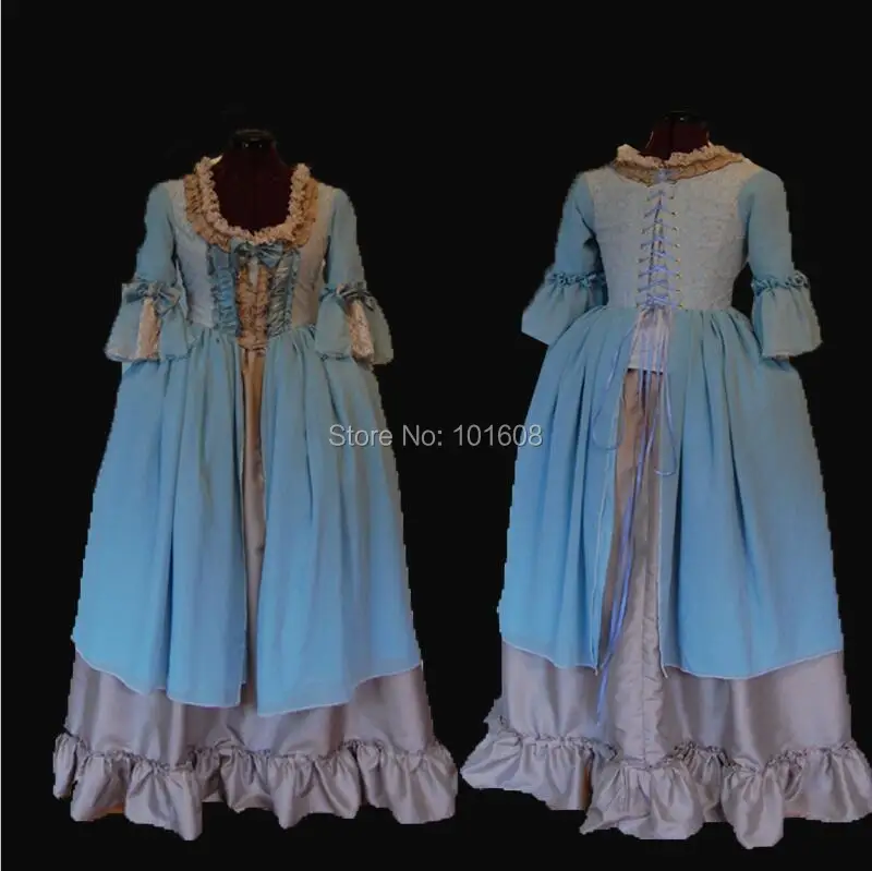 Tailored!Royal Blue Court Rococo Colonial Duchess Princess Civil war 18th Rococo Marie Antoinette DRESS Victorian dresses HL-398
Tailored!Royal Blue Court Rococo Colonial Duchess Princess Civil war 18th Rococo Marie Antoinette DRESS Victorian dresses HL-398