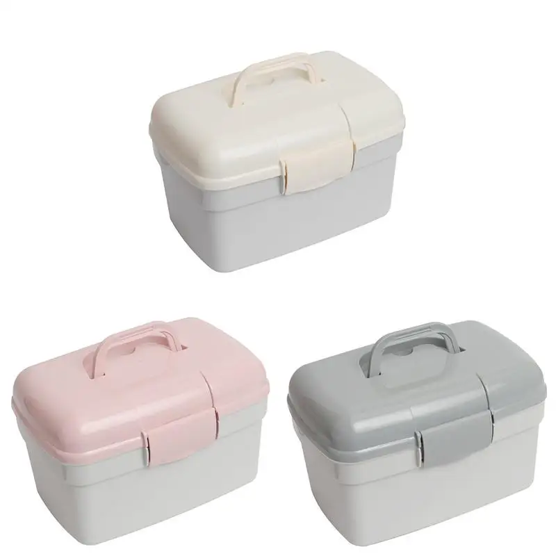 Family Plastic Medicine Box Household Portable First Aid Kit Sundries Tool Toy Cosmetics Storage Multi-function Organizer Pink
Family Plastic Medicine Box Household Portable First Aid Kit Sundries Tool Toy Cosmetics Storage Multi-function Organizer Pink
