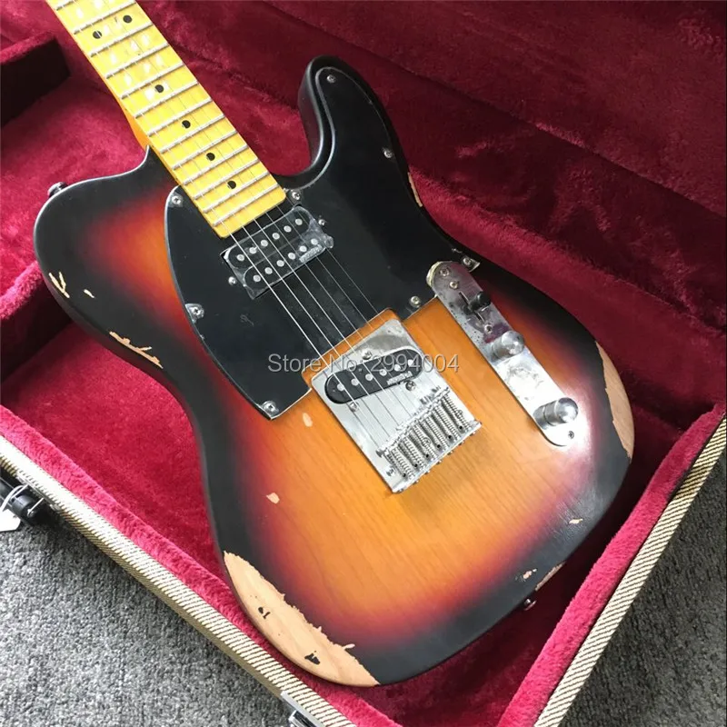 Stock inventory, antique relic electric guitar, fade, free shipping, Wilkinson pick-up, Manual do old electric guitar
Stock inventory, antique relic electric guitar, fade, free shipping, Wilkinson pick-up, Manual do old electric guitar
