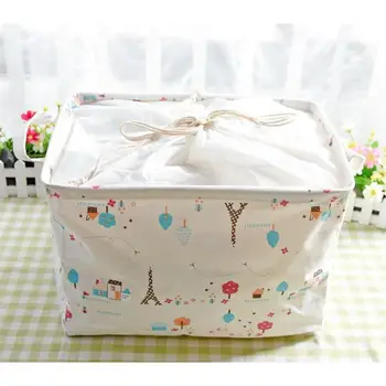 1 pc Storage Basket Cotton and Linen Tower Printing Square Drawstring Sundries Organizer Laundry Hamper Toys Holder
1 pc Storage Basket Cotton and Linen Tower Printing Square Drawstring Sundries Organizer Laundry Hamper Toys Holder