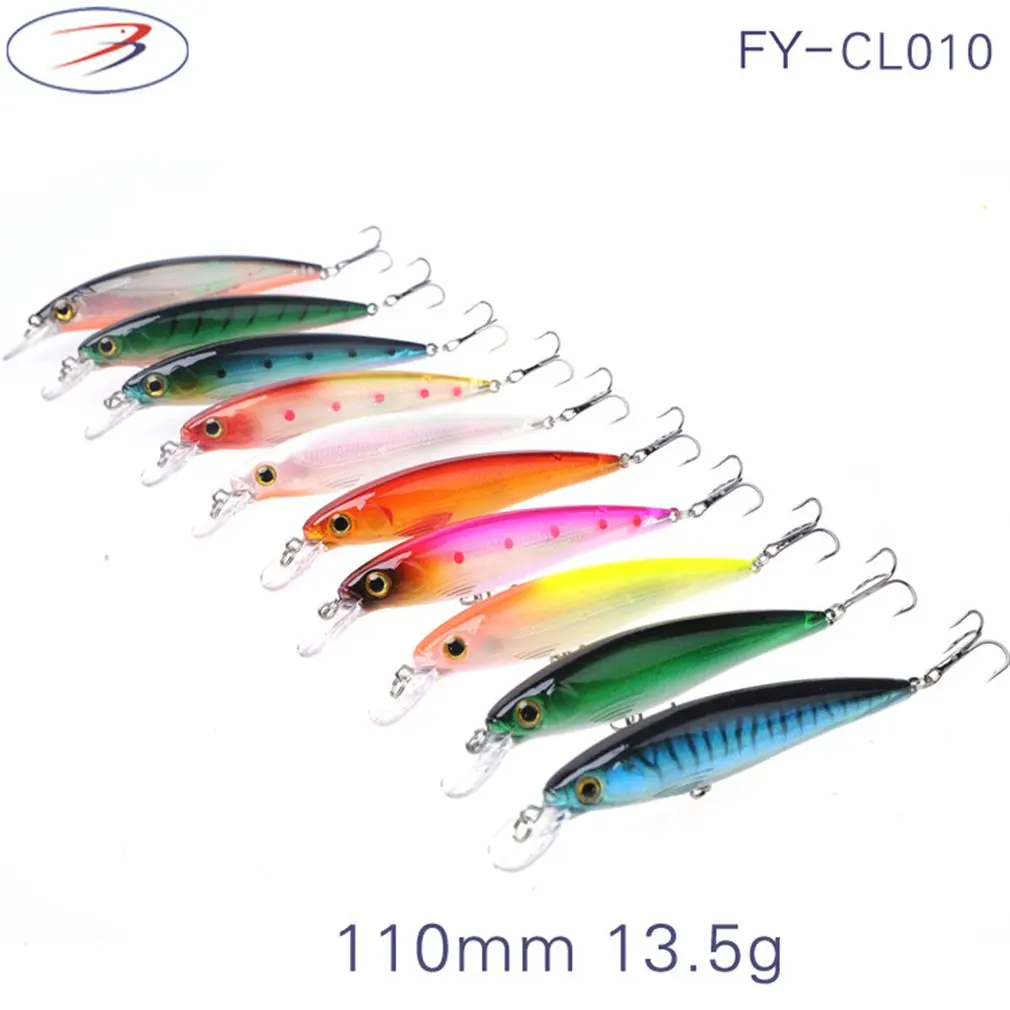 Portable 11CM/13.5g Jerkbait Durable Artificial Bait Universal Fishing Lures Professional Fish Accessories
Portable 11CM/13.5g Jerkbait Durable Artificial Bait Universal Fishing Lures Professional Fish Accessories