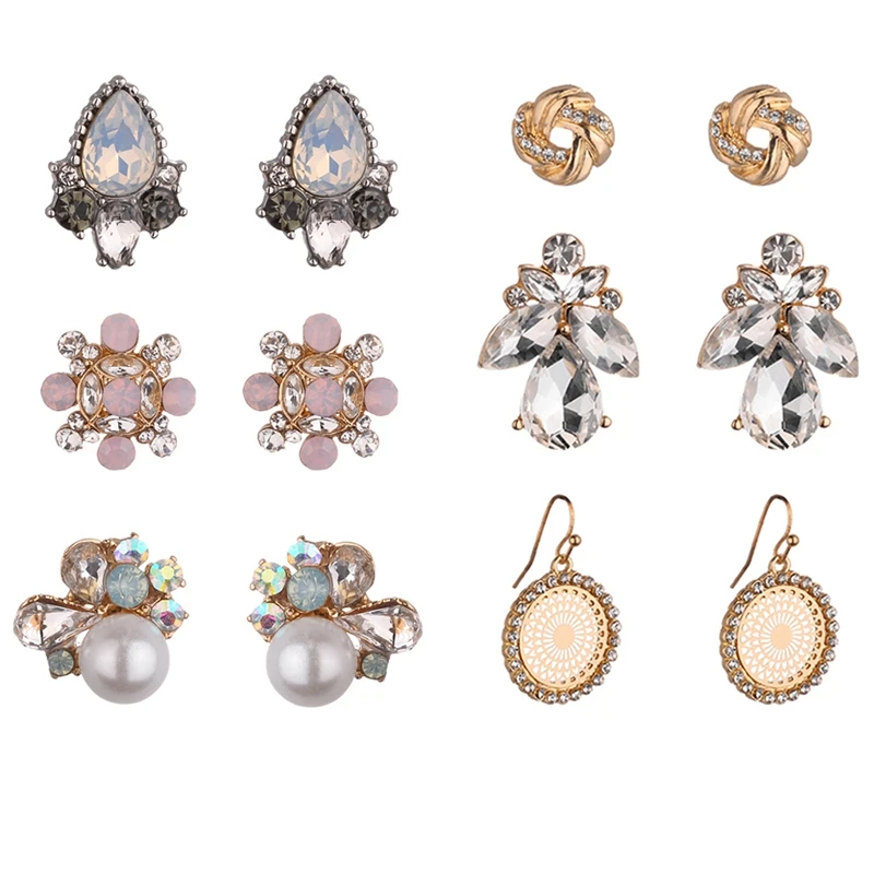 New Fashion Women'S Decorations Girls Birthday Party Pink Earrings Set Mix And Match 6 Pairs / Set Of Earrings
New Fashion Women'S Decorations Girls Birthday Party Pink Earrings Set Mix And Match 6 Pairs / Set Of Earrings