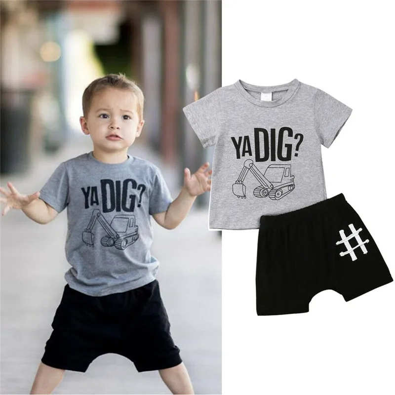 Active Toddler Kids Baby Boy Summer Outfits Boy Short Sleeve T-shirt Tops Elastic Waist Shorts 2Pcs Tracksuits Cotton Clothes
Active Toddler Kids Baby Boy Summer Outfits Boy Short Sleeve T-shirt Tops Elastic Waist Shorts 2Pcs Tracksuits Cotton Clothes