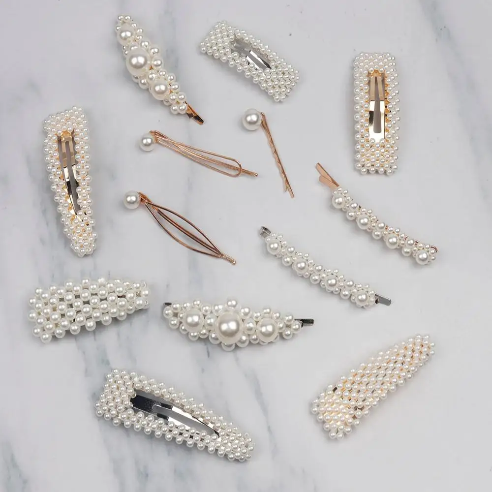 Fashion Korean Pearl Hair Clip For Women Ladies Pear Metal Hairpins Snap Barrette Hairgrips Styling Tools Hair Accessories
Fashion Korean Pearl Hair Clip For Women Ladies Pear Metal Hairpins Snap Barrette Hairgrips Styling Tools Hair Accessories