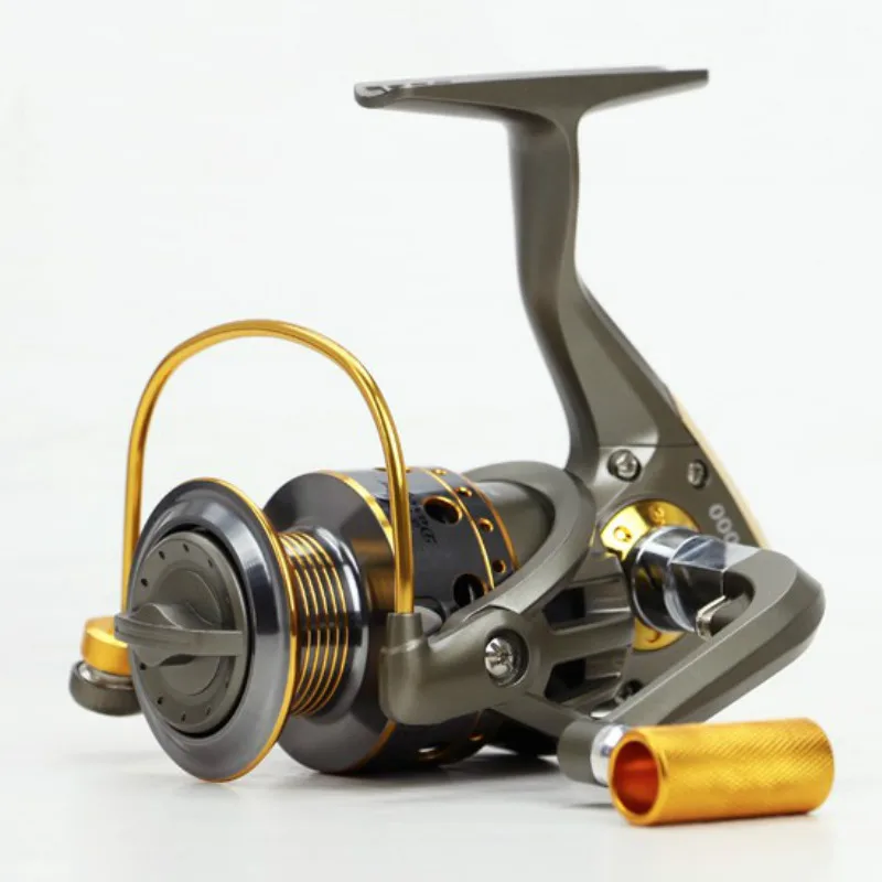Yumoshi Fishing Reel 5.5:1 Pesca Spinning Fly Rock Fishing Steering-wheel Reels 10BB Size 3000 - 7000
Yumoshi Fishing Reel 5.5:1 Pesca Spinning Fly Rock Fishing Steering-wheel Reels 10BB Size 3000 - 7000