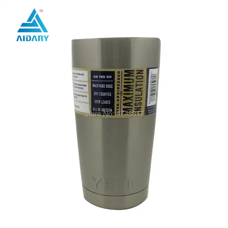 yeti rambler 20 oz stainless steel vacuum insulated tumbler with lid