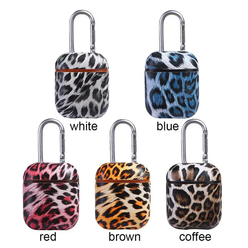 Wireless Bluetooth Leather Earphone For Airpods Earphone Protective Case Cover With Hook Leopard Leather Fashion Luxury
Wireless Bluetooth Leather Earphone For Airpods Earphone Protective Case Cover With Hook Leopard Leather Fashion Luxury