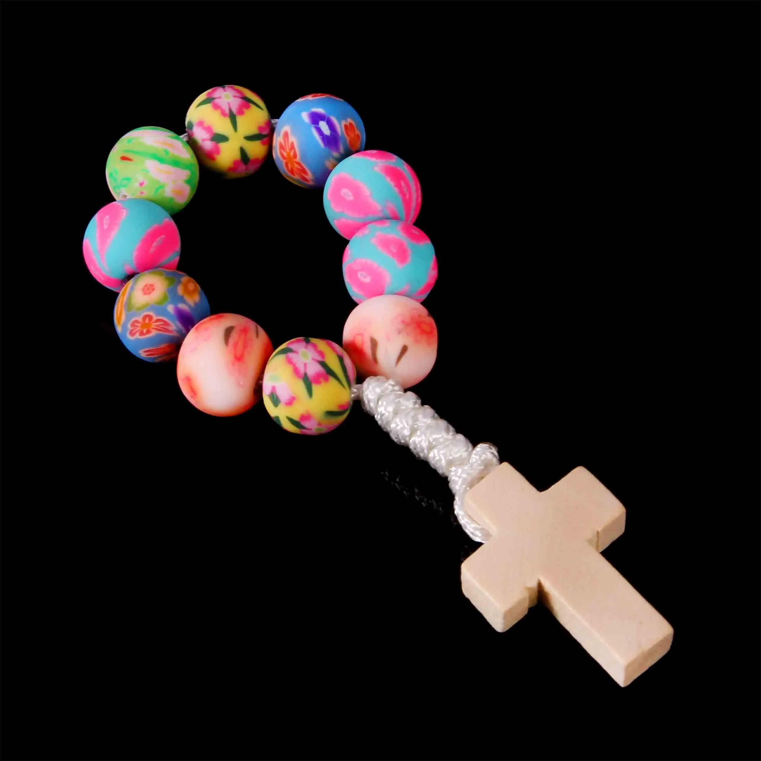 8mm soft ceramic beads, rosary fingers, Catholic baptism soft rosary beads bracelet. Jesus Cross Bead Bracelet 48 Pieces
8mm soft ceramic beads, rosary fingers, Catholic baptism soft rosary beads bracelet. Jesus Cross Bead Bracelet 48 Pieces