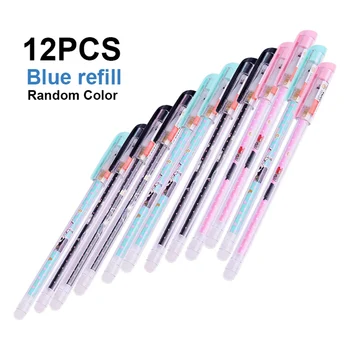 12pcs creative cartoon wave kawaii neutral pens cute girl 0.38mm school supplies office stationery erasable gel pen
12pcs creative cartoon wave kawaii neutral pens cute girl 0.38mm school supplies office stationery erasable gel pen