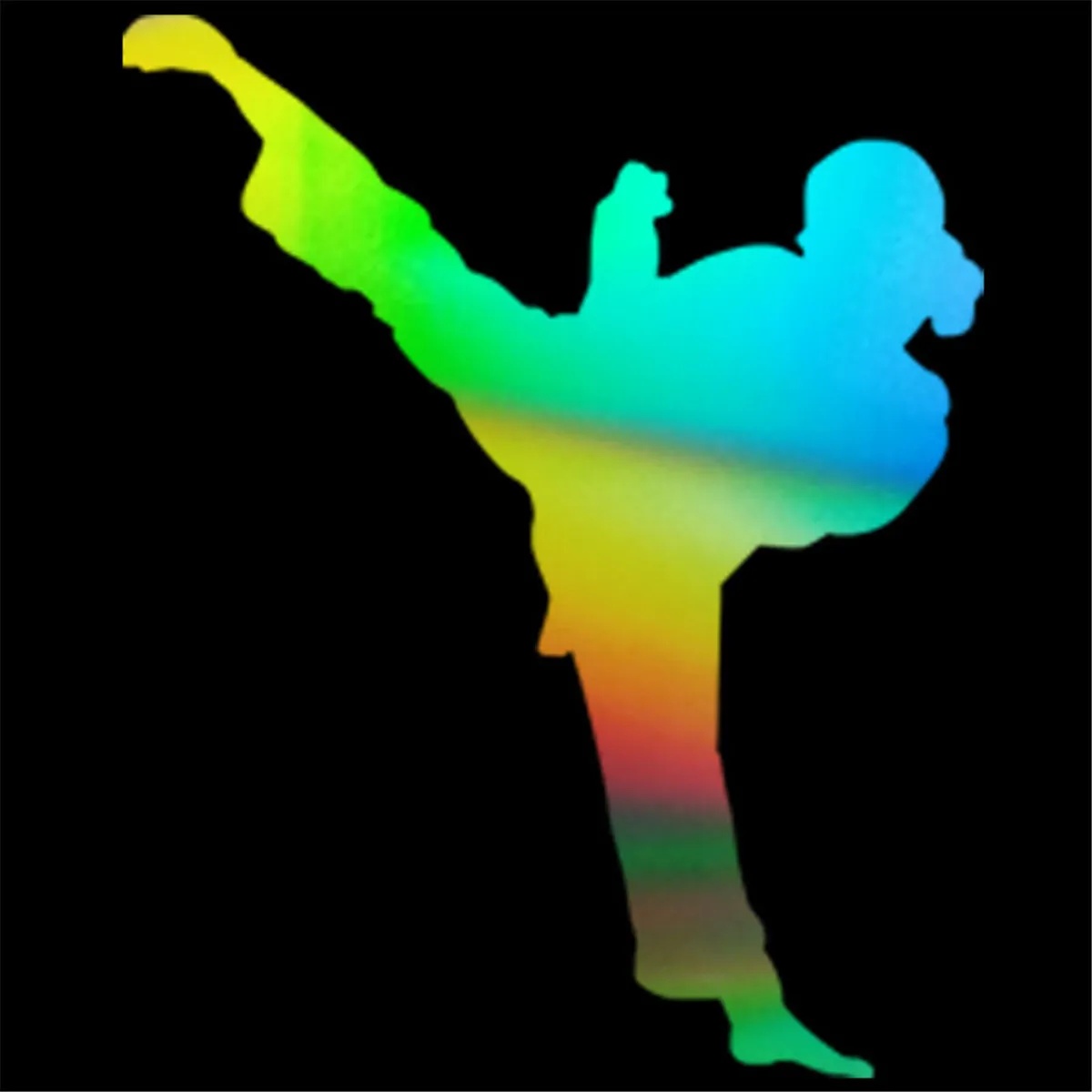 Chinese Kung Fu Master Legend Women Karate Taekwondo Sign Wall Home Glass Window Laptop Decal Vinyl Stickers | Автомобили и