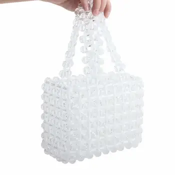 Clear Bags Handbag Women Famous Brands Beaded Messenger Designer Bag Transparent Acrylic Tote Bolsos Mujer Sac Main Femme Purse
Clear Bags Handbag Women Famous Brands Beaded Messenger Designer Bag Transparent Acrylic Tote Bolsos Mujer Sac Main Femme Purse