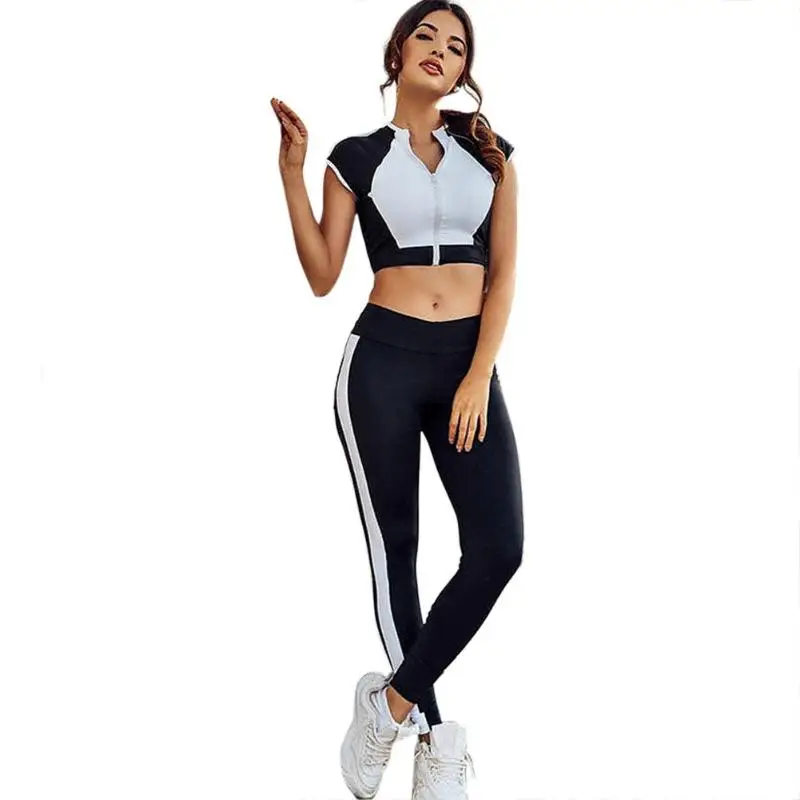 2pcs/set Sexy Women Sports Pants Tops Hit Color Yoga Tights Leggings Vest Yoga Set Women's Sport Bra&Pants Suit Sportswear Strap
2pcs/set Sexy Women Sports Pants Tops Hit Color Yoga Tights Leggings Vest Yoga Set Women's Sport Bra&Pants Suit Sportswear Strap