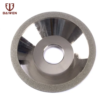 4" Diamond Grinding Wheel Electroplated Bowl-shaped Cutter Grinder 100-600 Grit
4" Diamond Grinding Wheel Electroplated Bowl-shaped Cutter Grinder 100-600 Grit