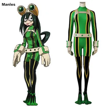 My Hero Academia Cosplay Froppy Asui Tsuyu Costume Herocostume Suit Carnival Adult Halloween Custom Made Full Set Props Jumpsuit
My Hero Academia Cosplay Froppy Asui Tsuyu Costume Herocostume Suit Carnival Adult Halloween Custom Made Full Set Props Jumpsuit