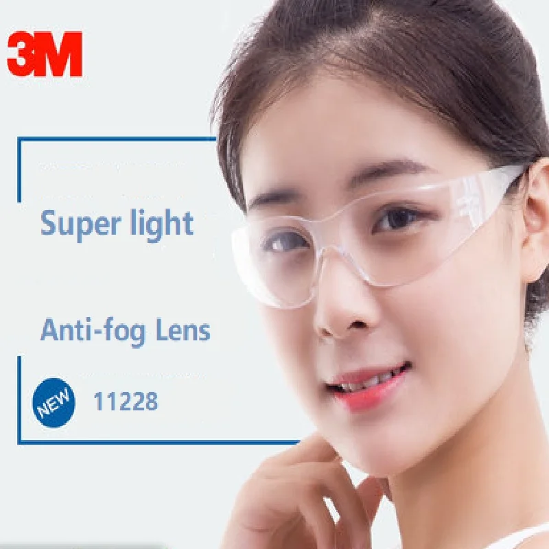 3M 11228 Anti Dust Fog Goggles Superlight Transparent Glasses UV Protection Eye Protection Work Factory Bicyle Labor Glasses
3M 11228 Anti Dust Fog Goggles Superlight Transparent Glasses UV Protection Eye Protection Work Factory Bicyle Labor Glasses