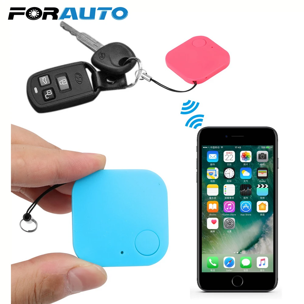 FORAUTO Car Keyring Car Motor Mini Bluetooth GPS Tracker Kids Pets Wallet Keys Anti-lost Alarm Keychain Key Rings Key Locator
FORAUTO Car Keyring Car Motor Mini Bluetooth GPS Tracker Kids Pets Wallet Keys Anti-lost Alarm Keychain Key Rings Key Locator