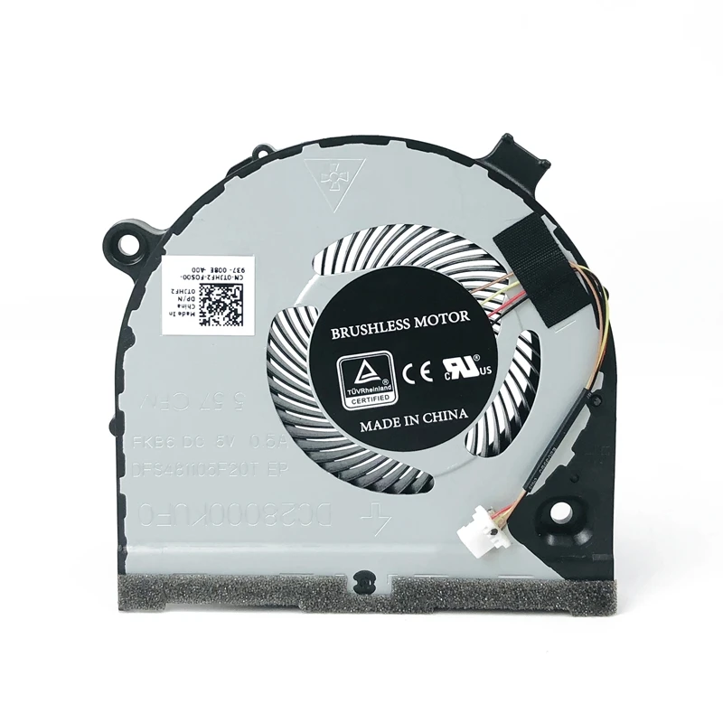 New Original Laptop CPU Cooling Fan for Dell inspiron Game G3 G3-3579 3779 G5 5587 Notebook Cooler 0TJHF2 DFS481105F20T FKB6
New Original Laptop CPU Cooling Fan for Dell inspiron Game G3 G3-3579 3779 G5 5587 Notebook Cooler 0TJHF2 DFS481105F20T FKB6