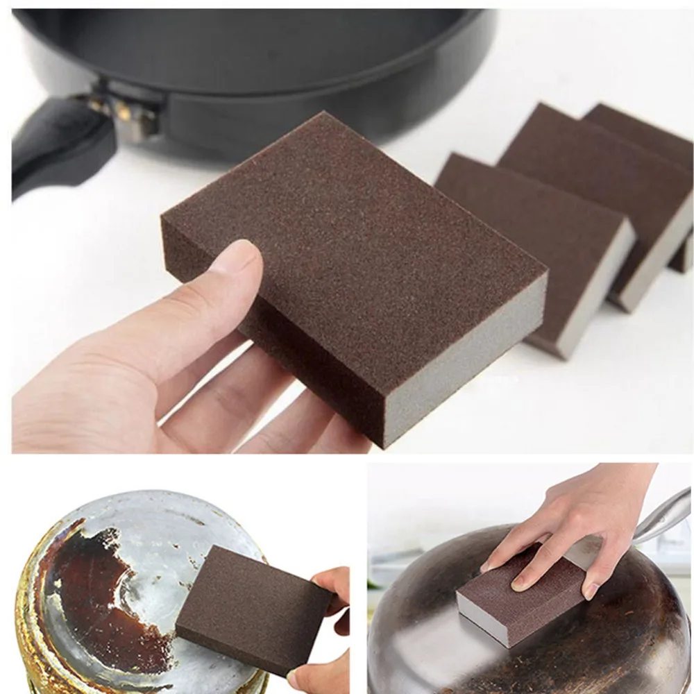 1PC Nano Magic Emery Sponge Kitchen Cleaning Brush Strong Decontamination Rust Cleaner For Home Washing Kitchen Accessories
1PC Nano Magic Emery Sponge Kitchen Cleaning Brush Strong Decontamination Rust Cleaner For Home Washing Kitchen Accessories