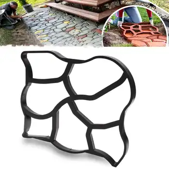 60*50cm Driveway Paving Pavement Mold Concrete Stepping Stone Path Walk Maker C-shape Plastic DIY Pave Road Model
60*50cm Driveway Paving Pavement Mold Concrete Stepping Stone Path Walk Maker C-shape Plastic DIY Pave Road Model