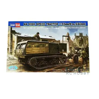 Hobbyboss 82408 1/35 M4 High Speed Tractor (155mm/8-in./240mm) Plastic Model Kit
Hobbyboss 82408 1/35 M4 High Speed Tractor (155mm/8-in./240mm) Plastic Model Kit