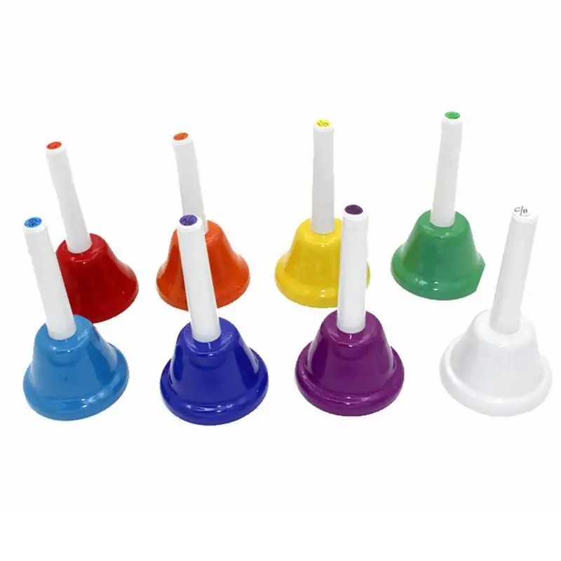 8Pcs/Set Colorful Musical Instrment Hand Bell 8-Note Musical Toy for Children Baby Early Education
8Pcs/Set Colorful Musical Instrment Hand Bell 8-Note Musical Toy for Children Baby Early Education