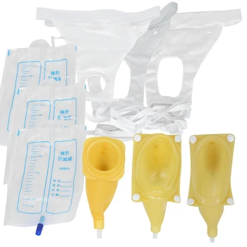 Silicone Urine Collector Bag Adults Urinal with Urine Catheter Bags for Bedridden Patients Men Woman Elderly Home Hospital Use
Silicone Urine Collector Bag Adults Urinal with Urine Catheter Bags for Bedridden Patients Men Woman Elderly Home Hospital Use