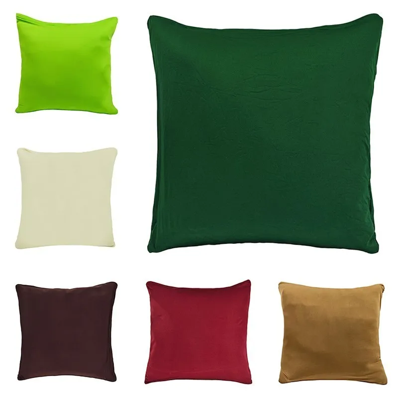 New Pure Color Series Pillow Case Square 45cmx45cm Polyester Pillowcase Home Decorative Elastic Sofa Cushion Cover
New Pure Color Series Pillow Case Square 45cmx45cm Polyester Pillowcase Home Decorative Elastic Sofa Cushion Cover