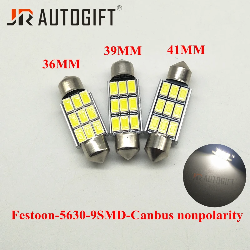 100x Festoon Car LED CANBUS ERROR FREE White 5630 9SMD 36/39/41MM 12V 24V Dome Interior bulbs reading light Licence Plate Light
100x Festoon Car LED CANBUS ERROR FREE White 5630 9SMD 36/39/41MM 12V 24V Dome Interior bulbs reading light Licence Plate Light