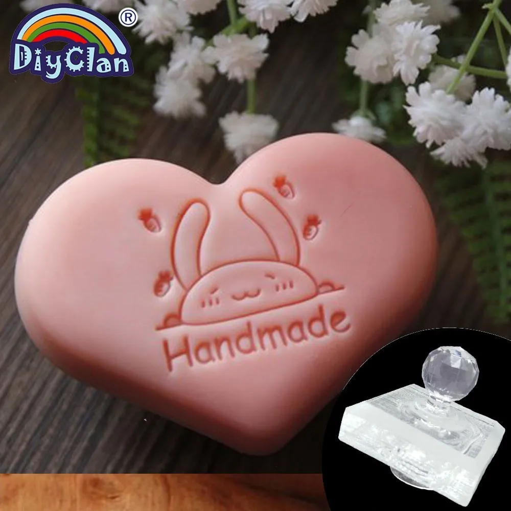 Rabbit Pattern Handmade Soap Making Stamp Transparent Animal Handmade Wax Soap Craft Stamps Resin Soap Tools Accessories
Rabbit Pattern Handmade Soap Making Stamp Transparent Animal Handmade Wax Soap Craft Stamps Resin Soap Tools Accessories