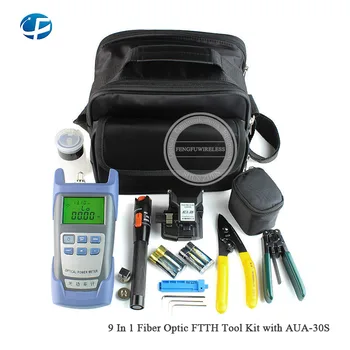 Fiber 9 in 1 FTTH tool kits 10MW Visual Fault Locator,Power Meter 70dBm~+10dBm,Cleaver AUA-30S,Stripper CFS-2&Plier For Miller
Fiber 9 in 1 FTTH tool kits 10MW Visual Fault Locator,Power Meter 70dBm~+10dBm,Cleaver AUA-30S,Stripper CFS-2&Plier For Miller