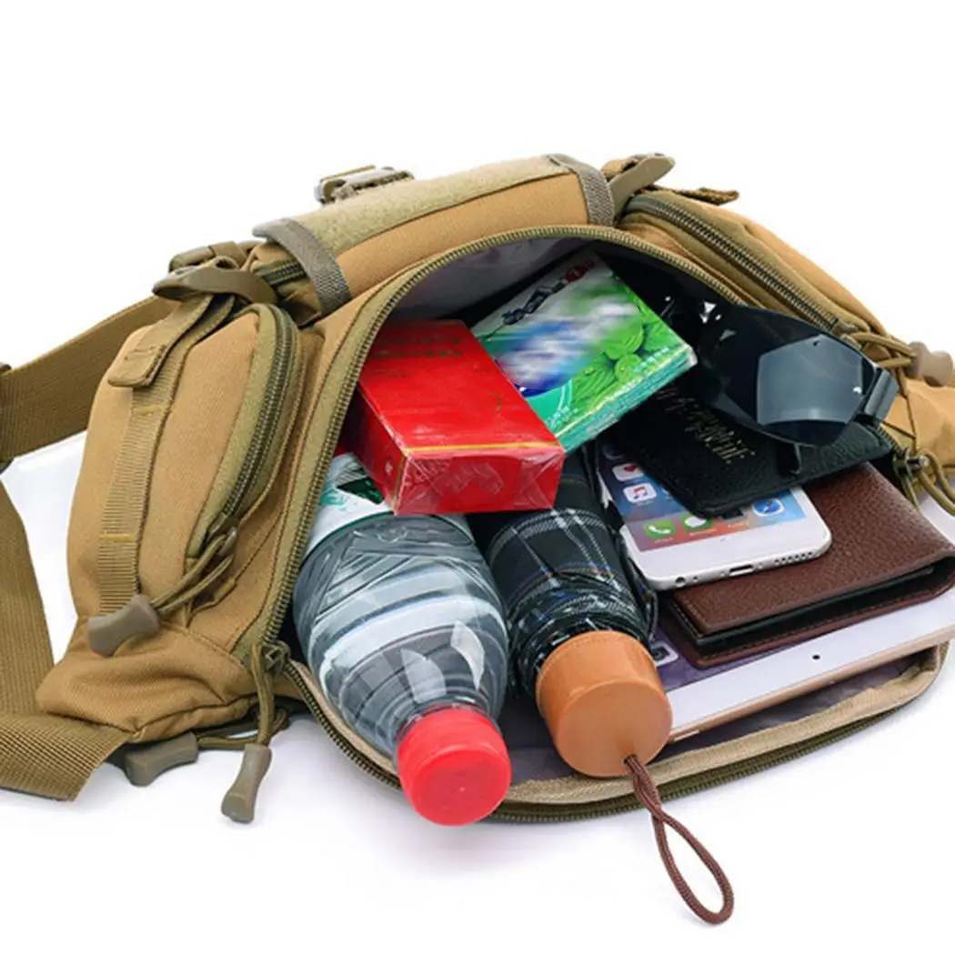 Tactical Molle Bag Waterproof Waist Fanny Pack Hiking Fishing Sports Hunting Waist Bags Camping Sport Bag Belt
Tactical Molle Bag Waterproof Waist Fanny Pack Hiking Fishing Sports Hunting Waist Bags Camping Sport Bag Belt