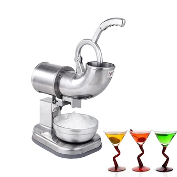 Electric Ice Crusher Shaver Machine Snow Cone Maker Cool Drink Tool Stainless Steel Slushies Sundaes Ice Cream Cocktails Maker 
Electric Ice Crusher Shaver Machine Snow Cone Maker Cool Drink Tool Stainless Steel Slushies Sundaes Ice Cream Cocktails Maker